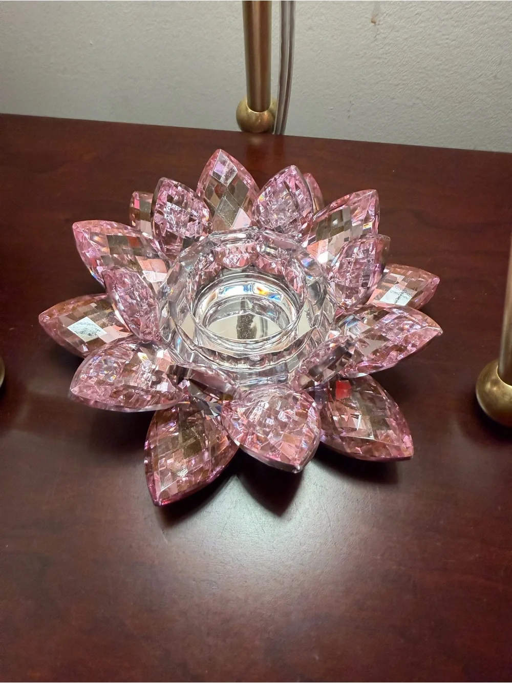Source Unknown faceted pink